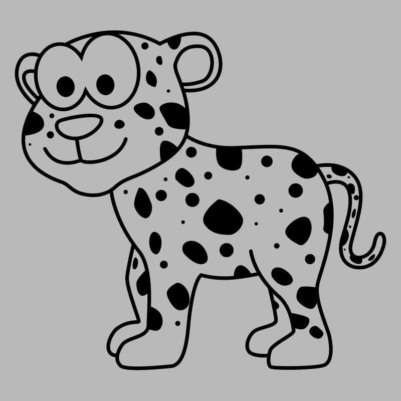 Leopard Comic Animal