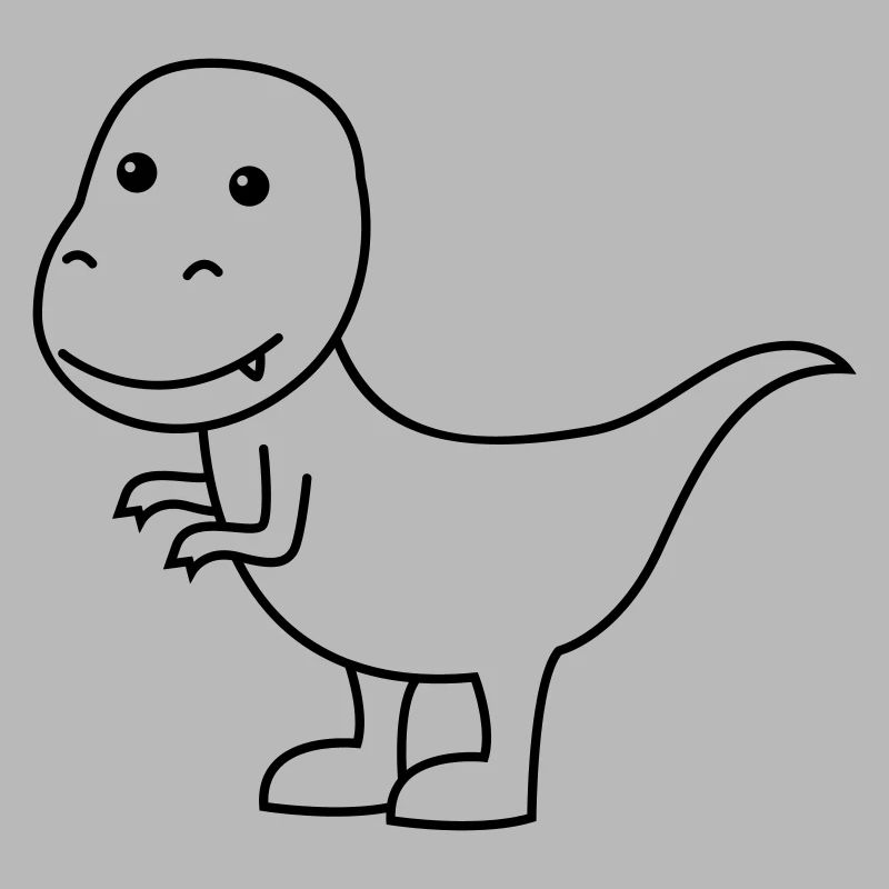 Dinosaurier T-Rex Comic
