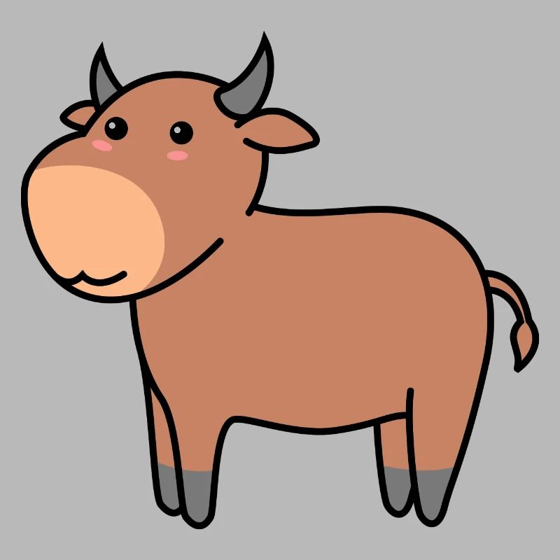 Stier Comic Tier