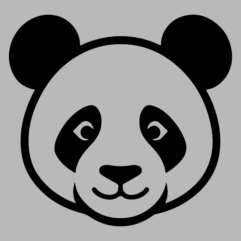 Panda Kopf
