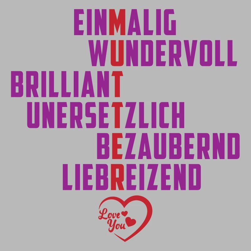 Muttertag Mutter Mama Mom Geschenkidee