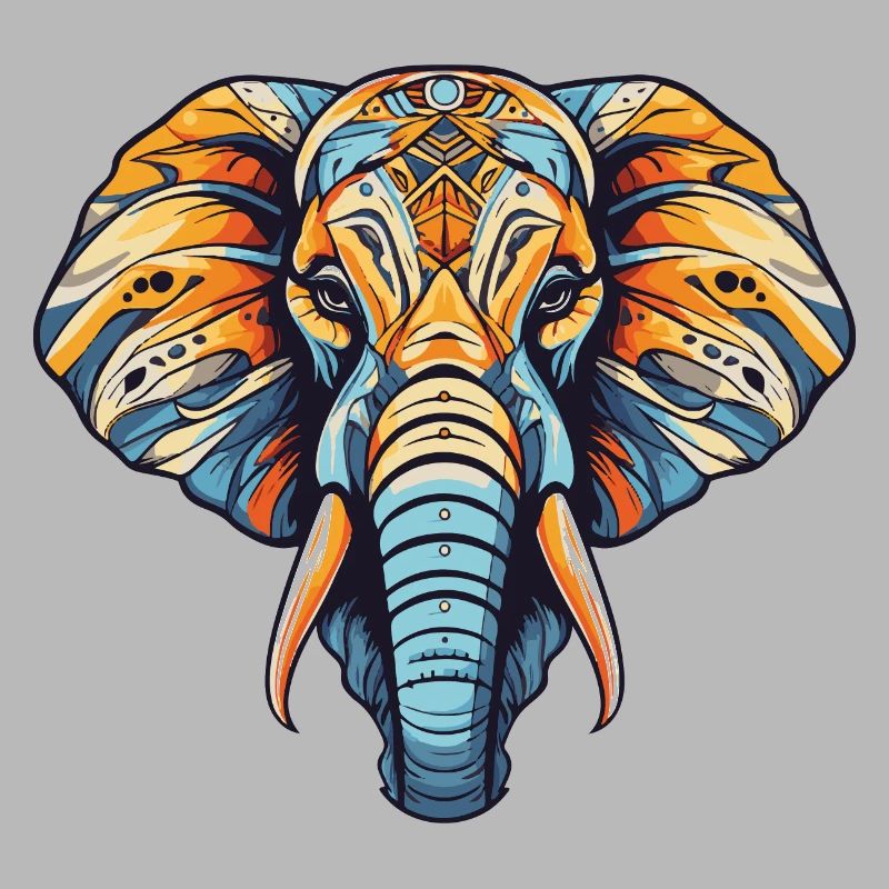 Elefant Kopf