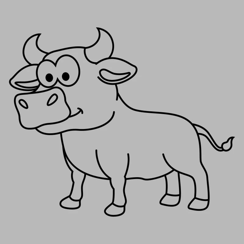 Stier Comic Tier