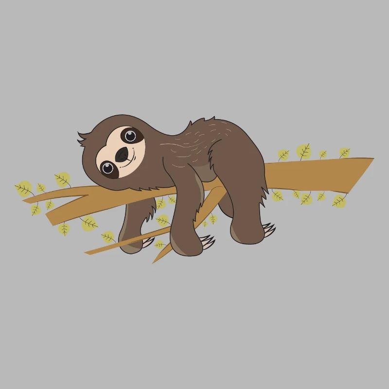 Sloth Lazy Cute Sloth Gift
