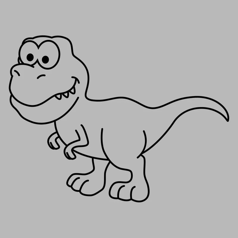 Dinosaur T-Rex Comic