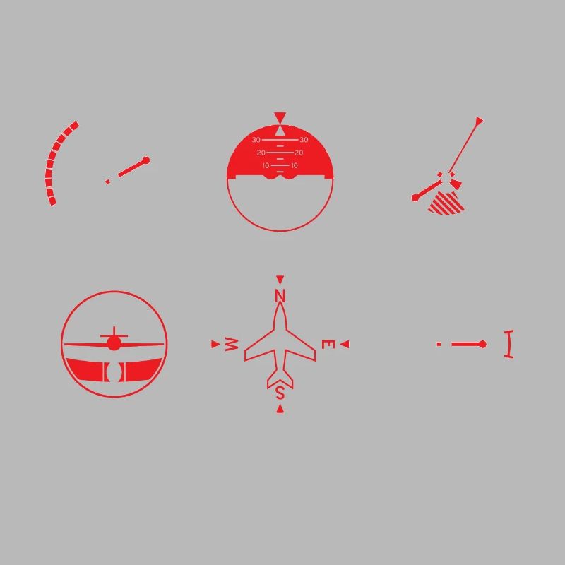Funny Pilot Six Pack Aviation Flight Simulation