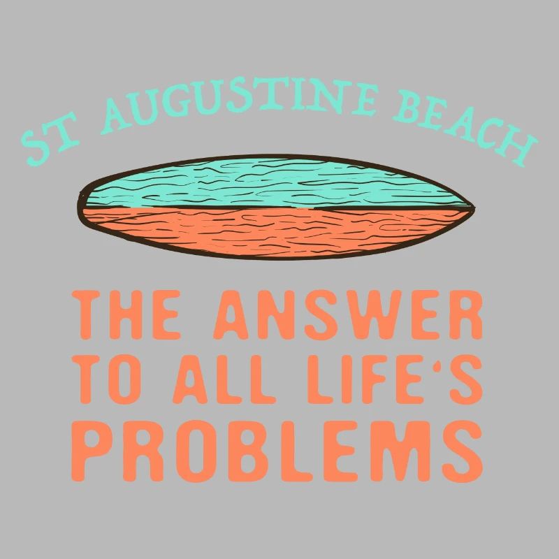 St Augustine Beach Answer To All Life's Problems