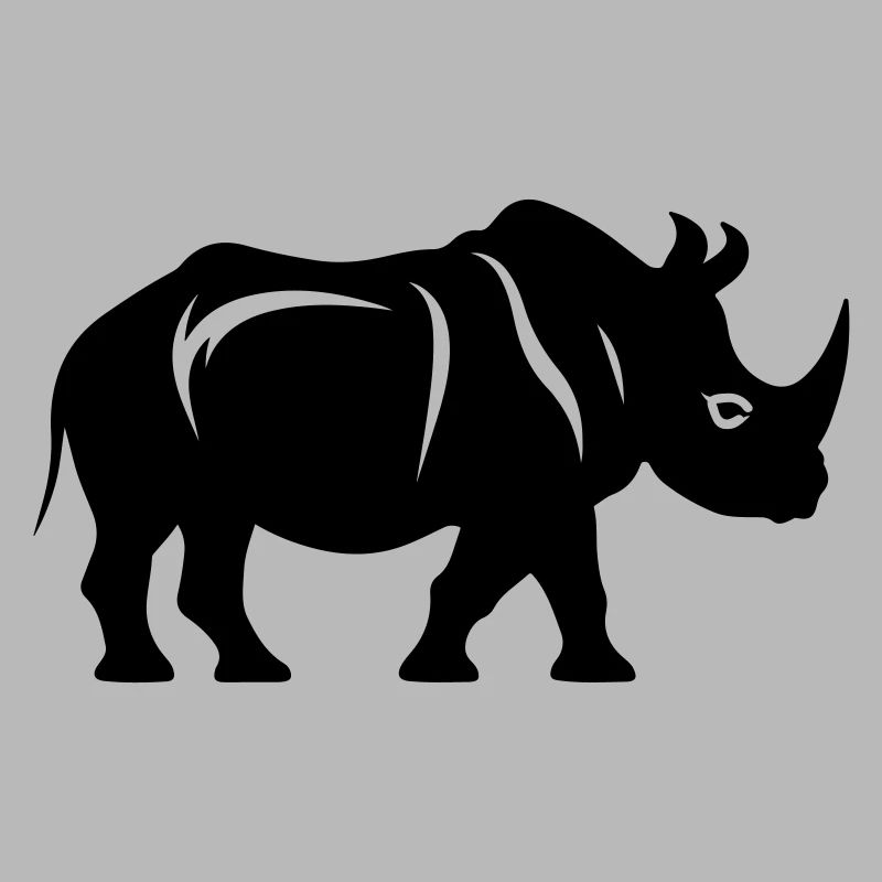 Nashorn Silhouette