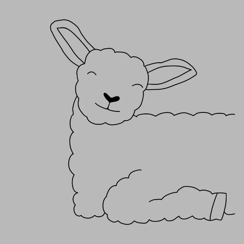 Happy sheep