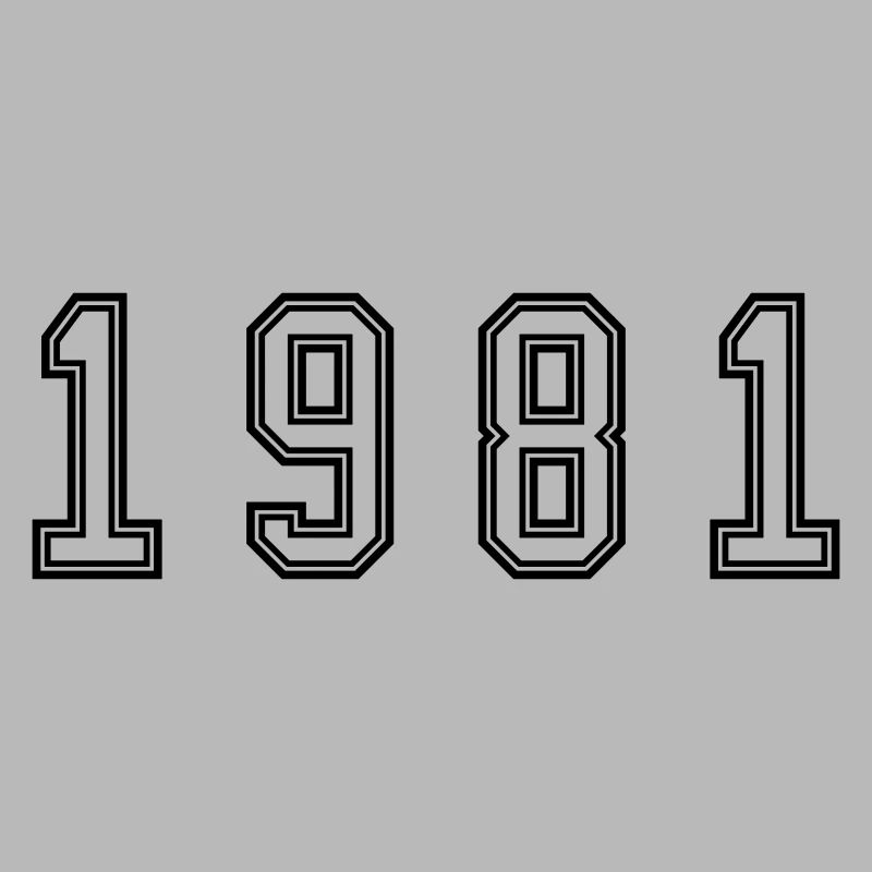 Numéro de l’année 1981