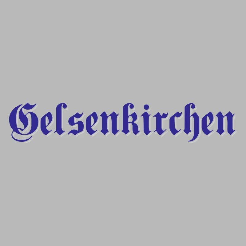 Gelsenkirchen Text | Colors changeable