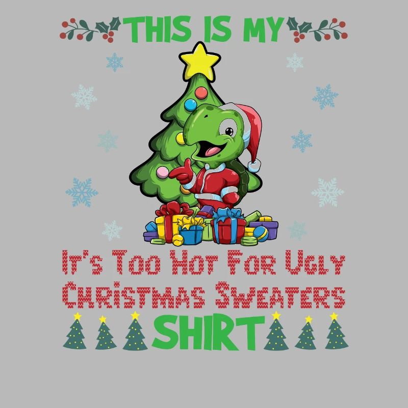 C’est mon pull de Noël C’est trop chaud pour un pull de Noël moche