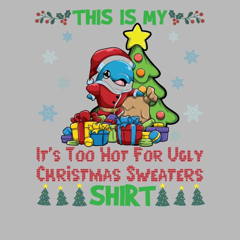 C’est mon pull de Noël C’est trop chaud pour un pull de Noël moche