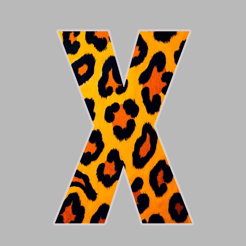 Leopard X Pattern