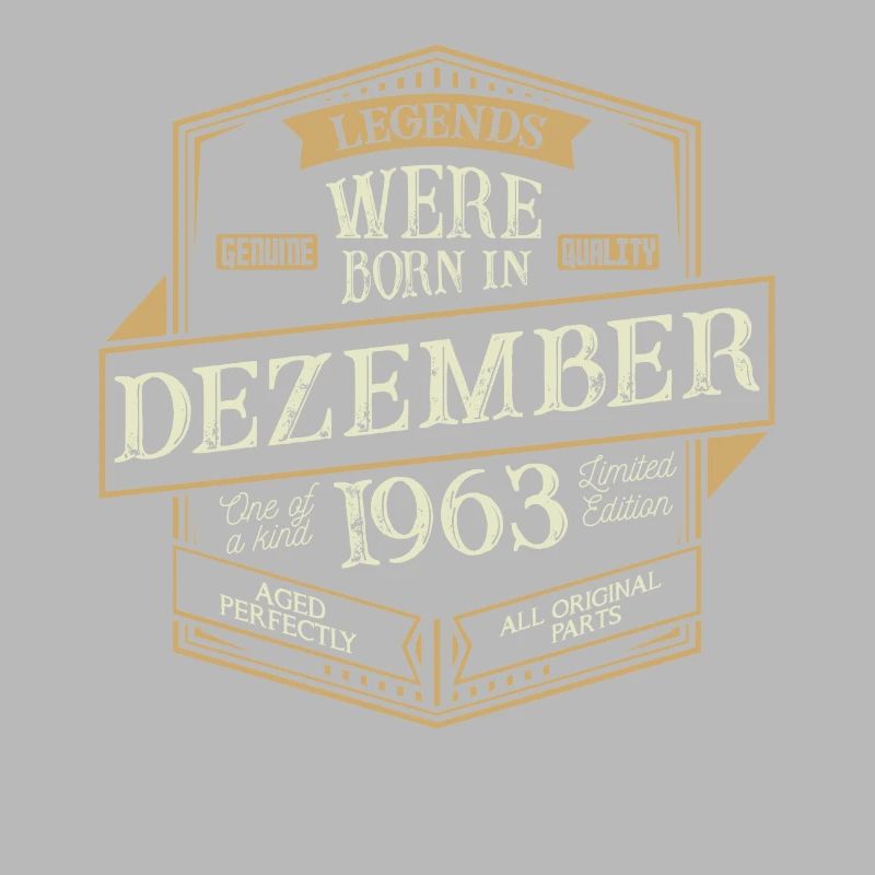 Dezember 1963 Geburtstag Mann