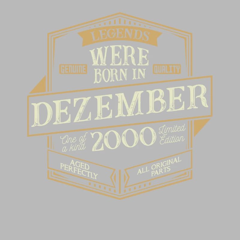 Dezember 2000 Geburtstag Mann