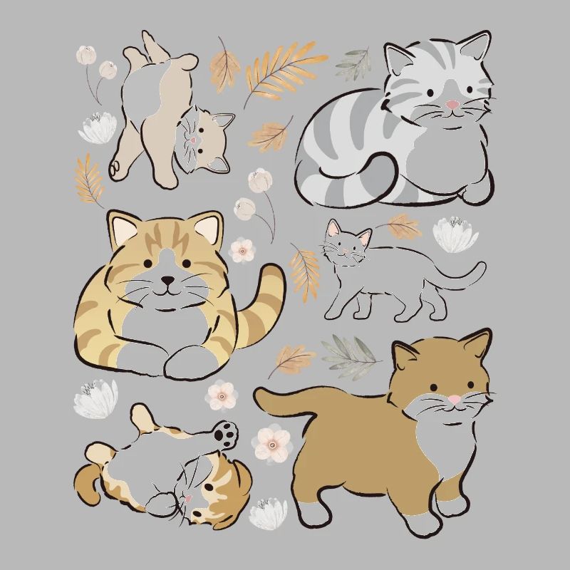 Chatons espiègles mignons