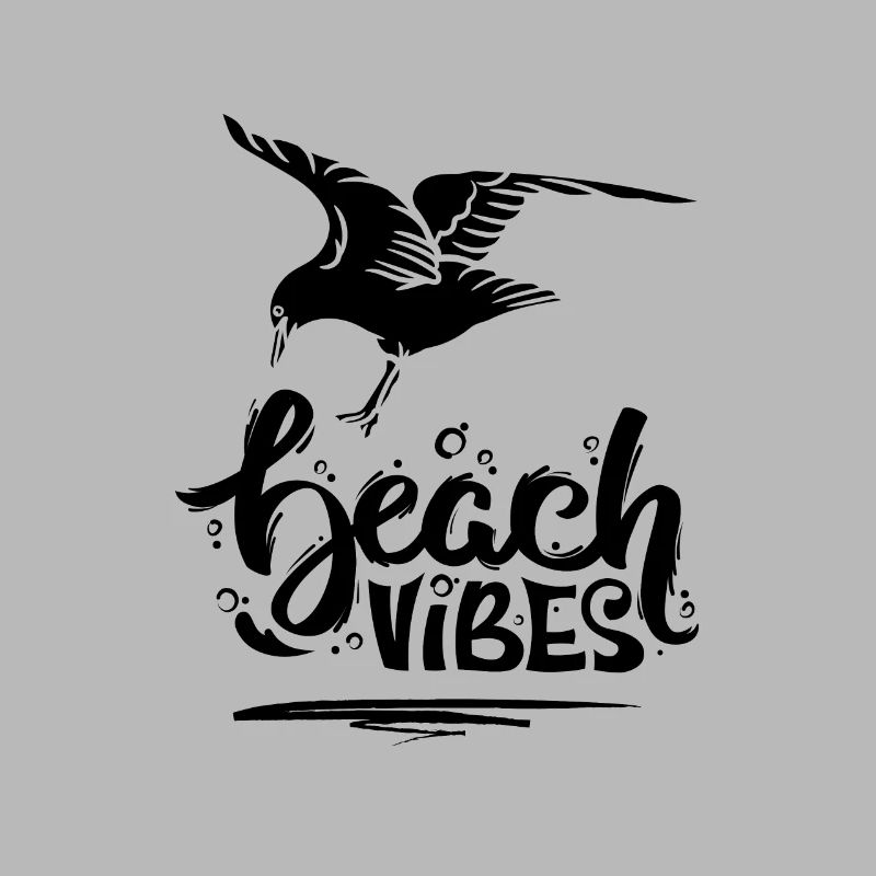 Beach Vibes & Möwe
