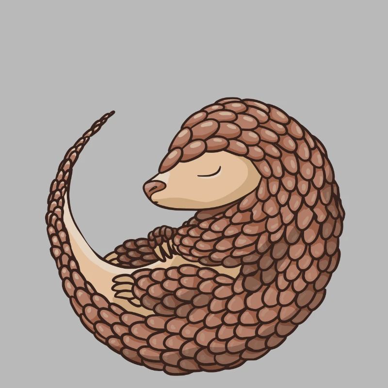Let's Roll Pangolin