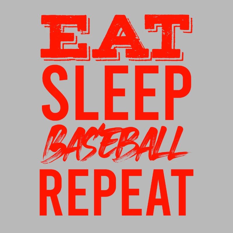 manger dormir baseball répéter