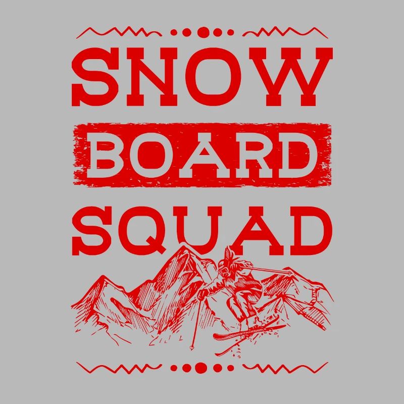 Équipe de snowboard