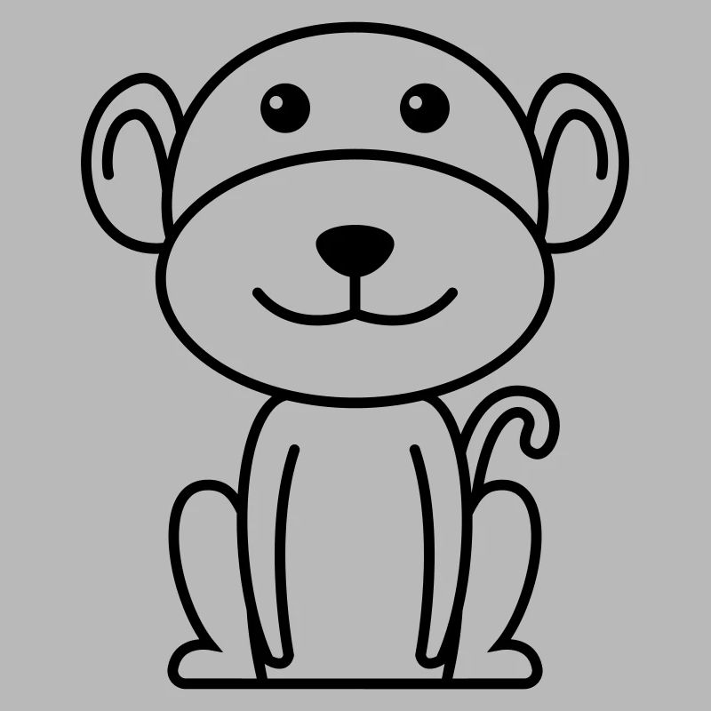 Affe Comic Tier