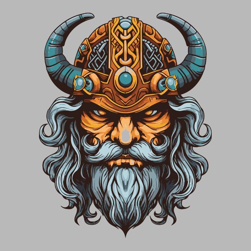 Wikinger Krieger Valhalla Odin