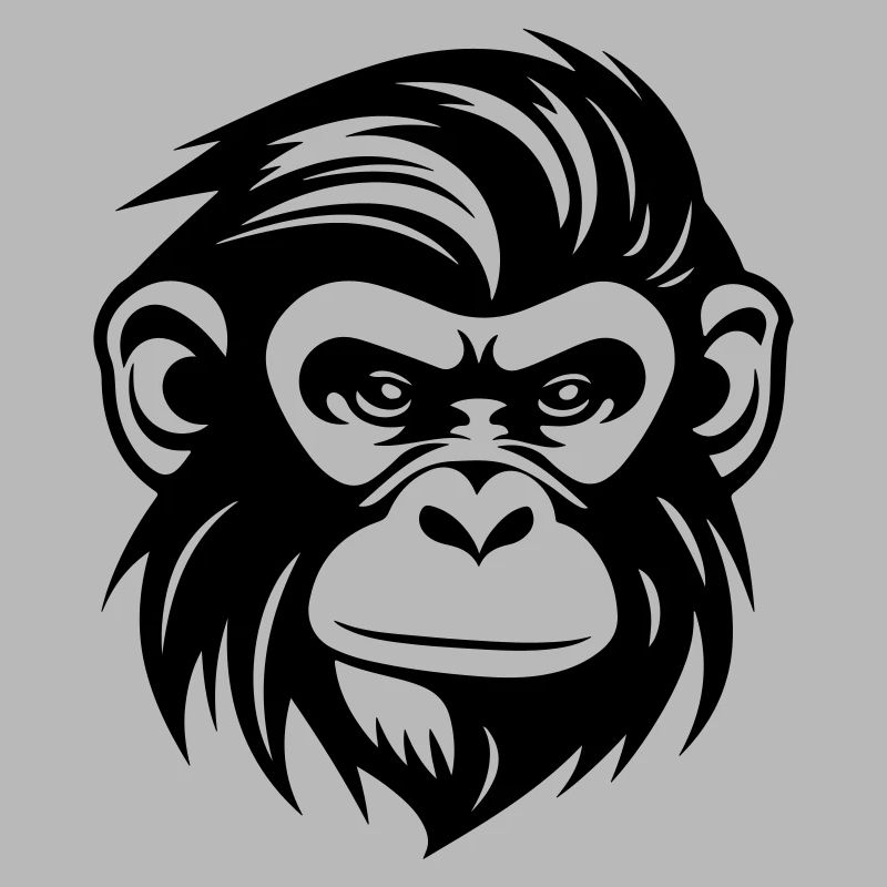 Affe Kopf