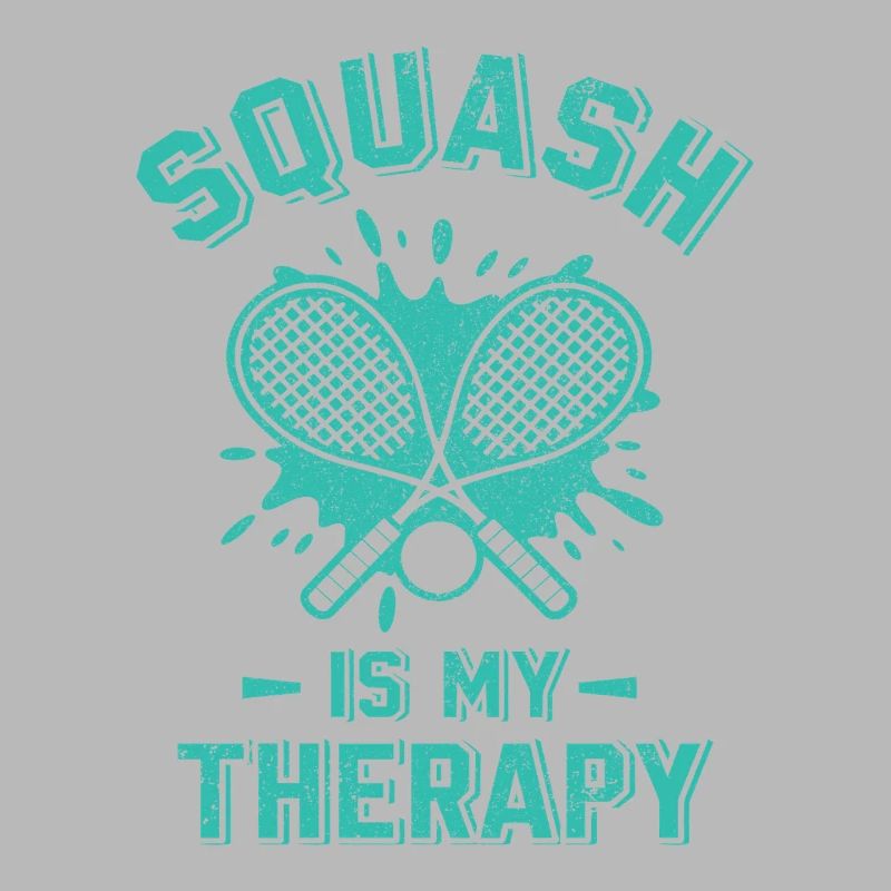 Squash ist mein Therapy Funny Squash Player
