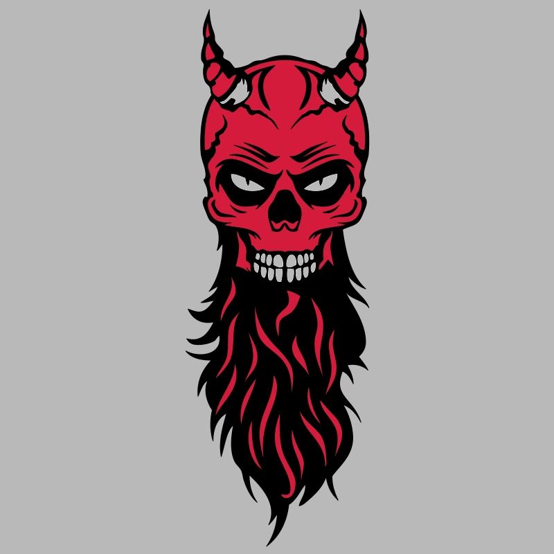 anguß hipster Bart bärtig Teufel Kostüm luc