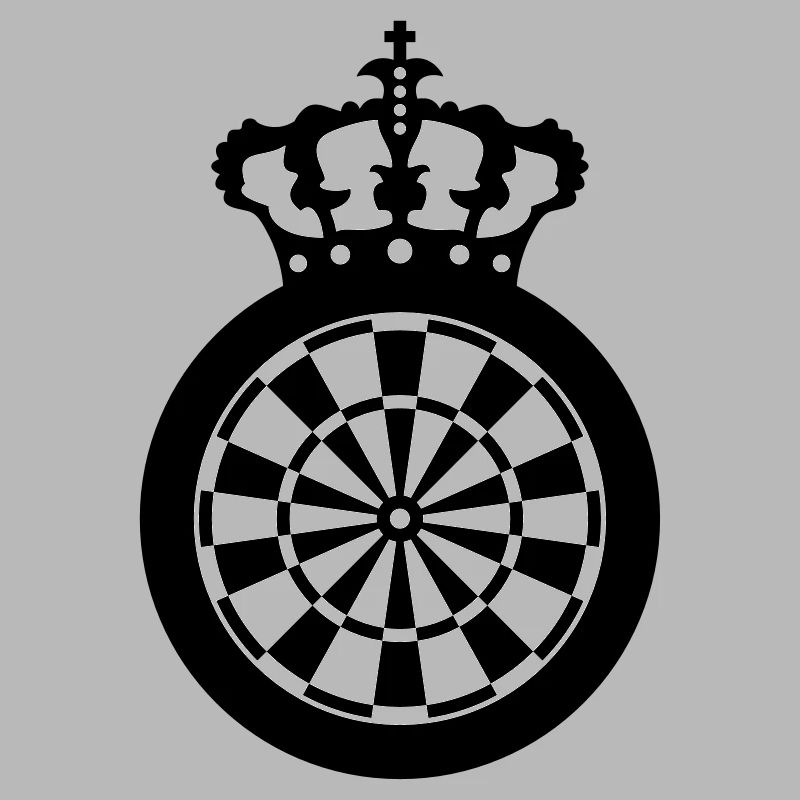 Dart Scheibe Krone