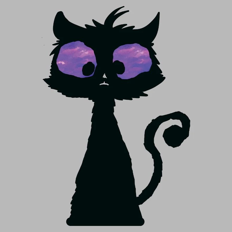 Chat psychédélique