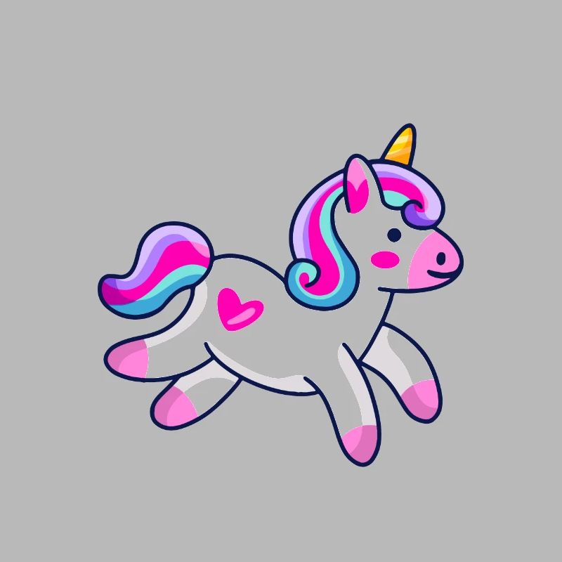 cute unicorn design