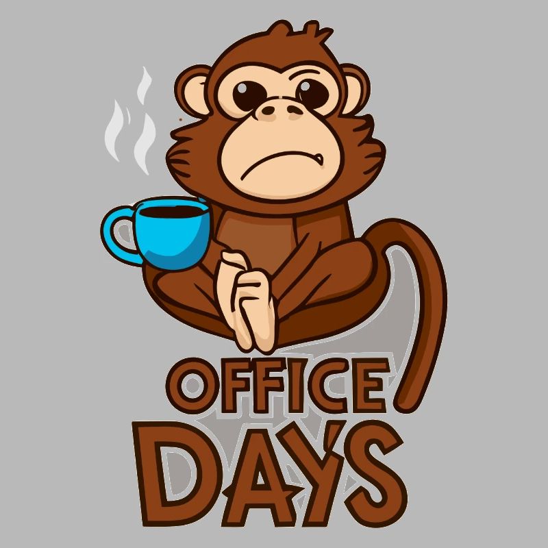 Grumpy Monkey Office-Days Geschenk