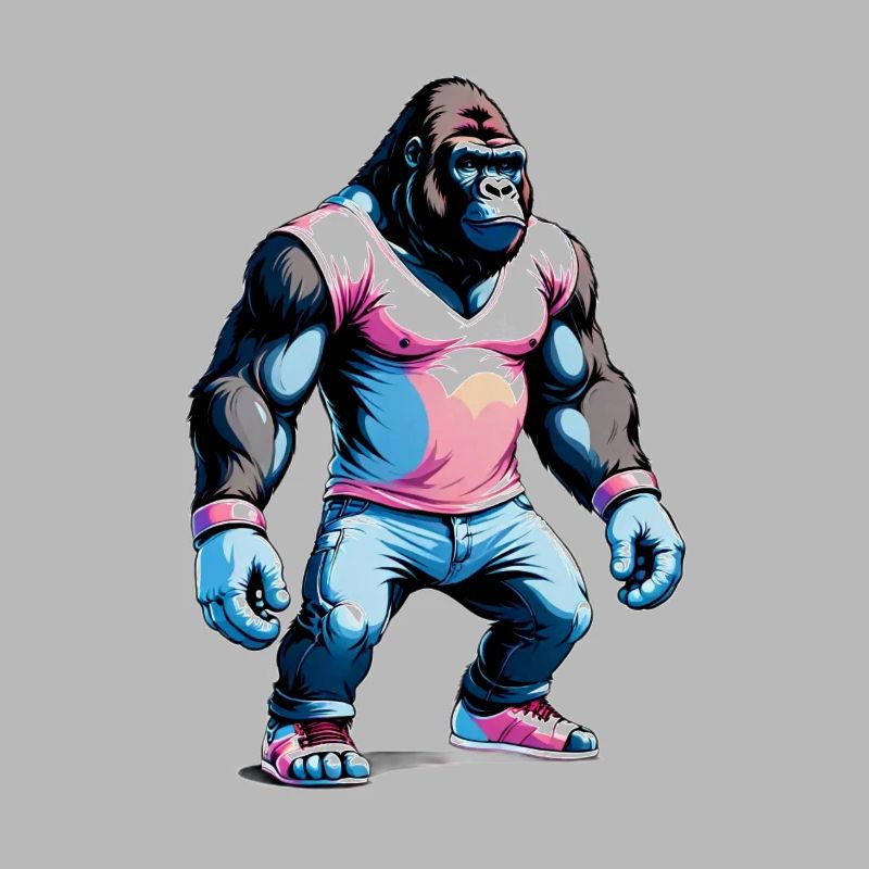 Boxe Boxeur Gorille