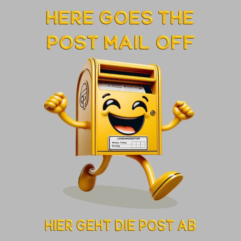 Voici le courrier postal. C’est là que va le courrier