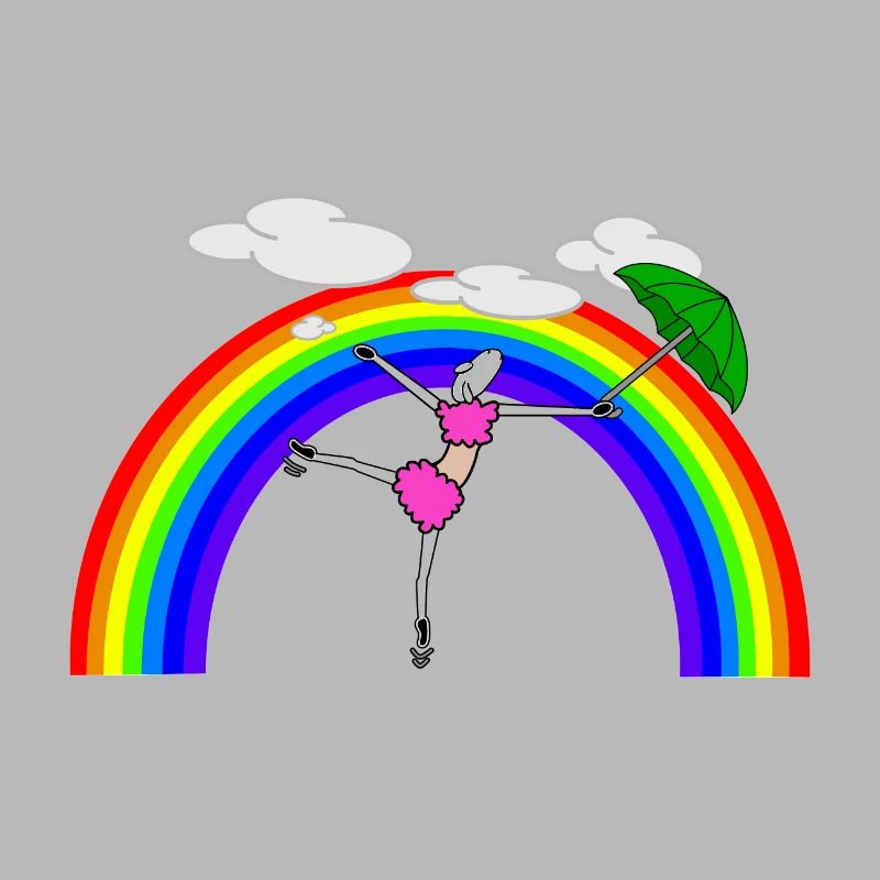 Danser dans l’arc-en-ciel