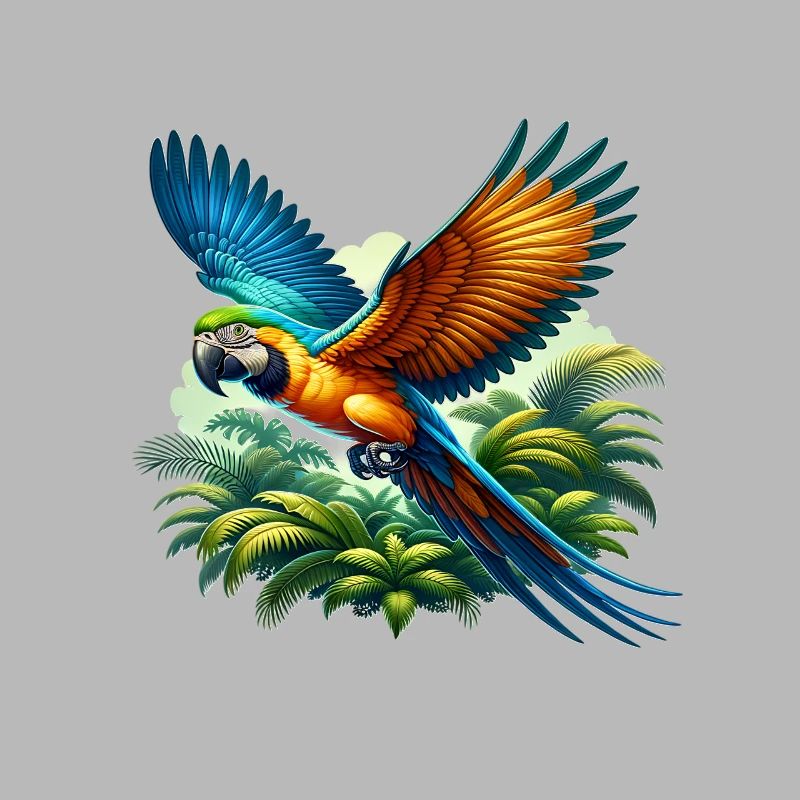 Save Macaw Parrot