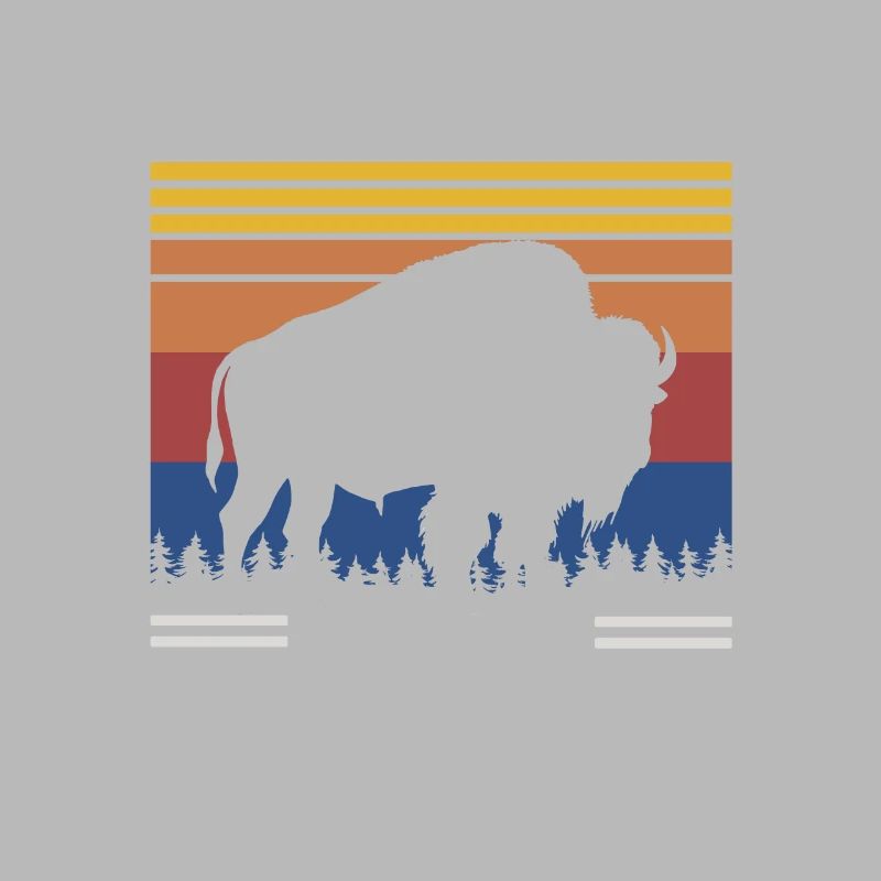 Bison Büffel