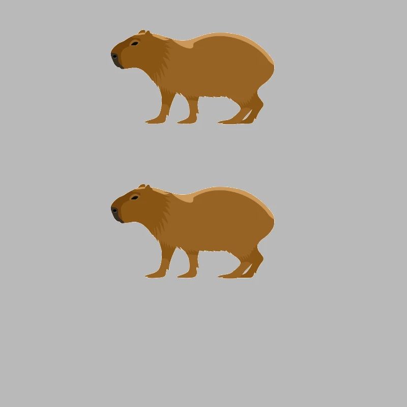 Copybara - Style de copie de mots Capybara