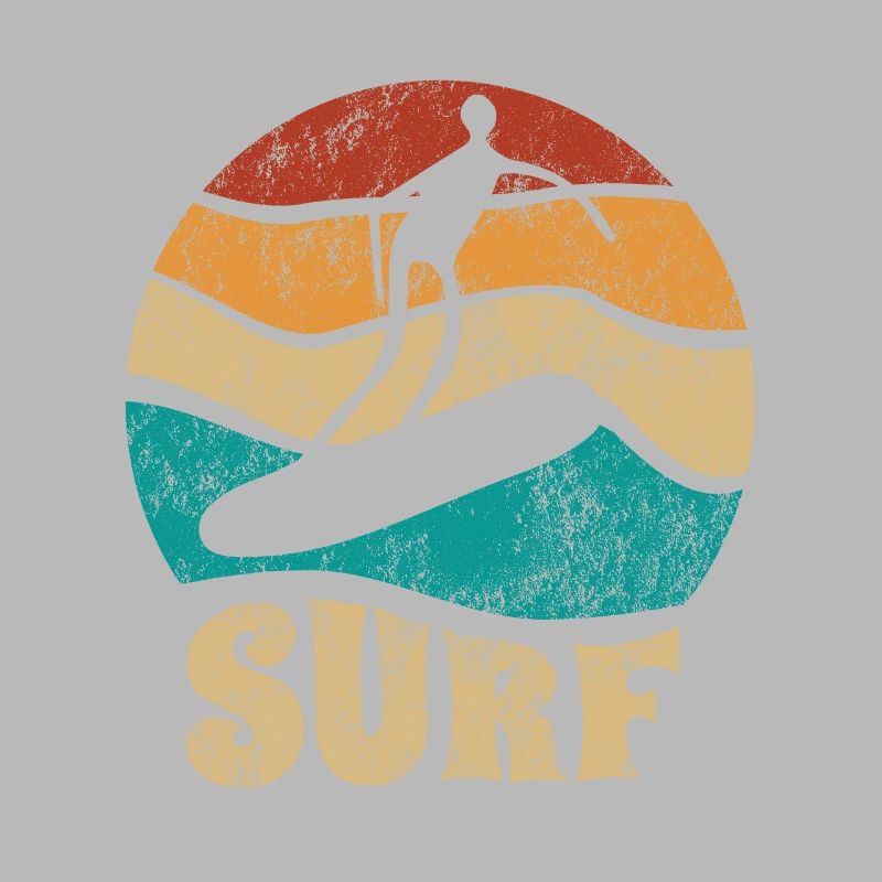 Sunset Surfer - Surf all day - Wave - Gift