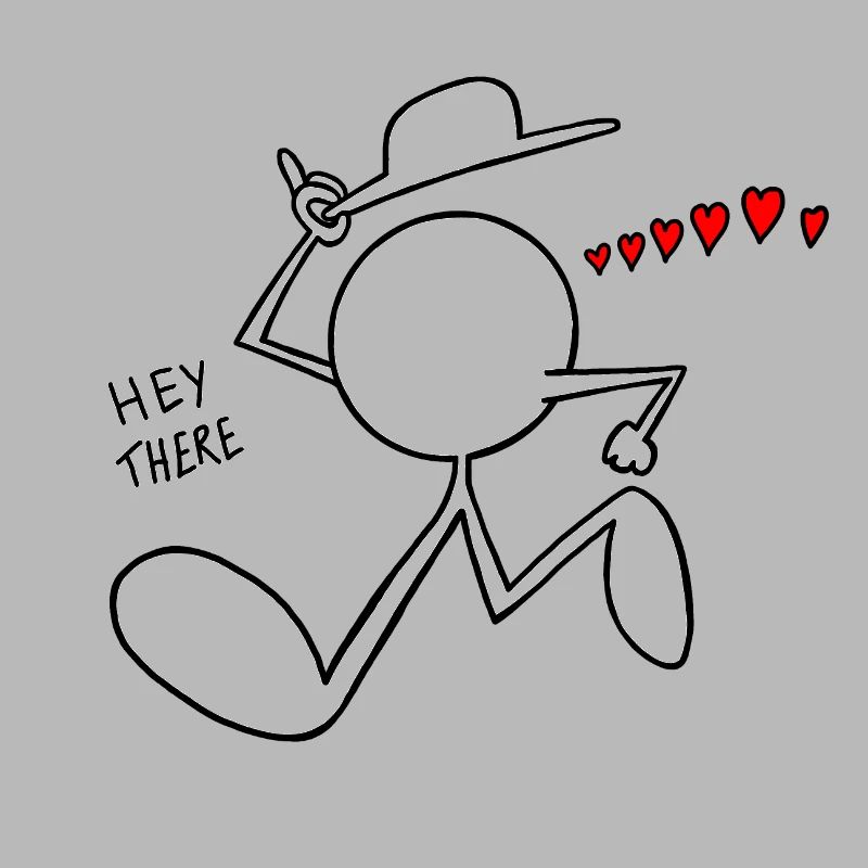 Hey There Plain Doodle