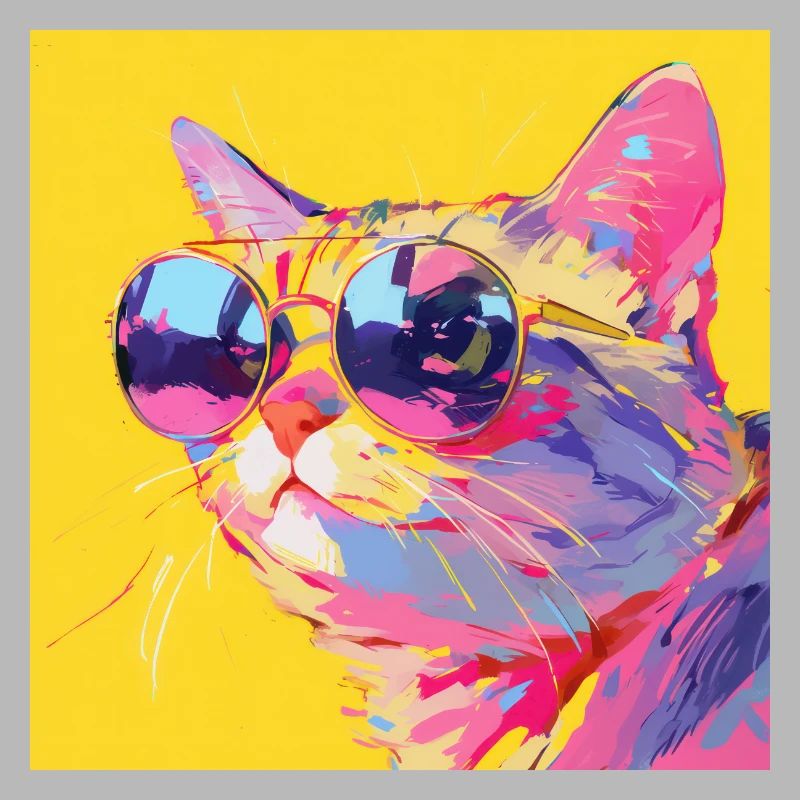 Chat, Motif De Chat
