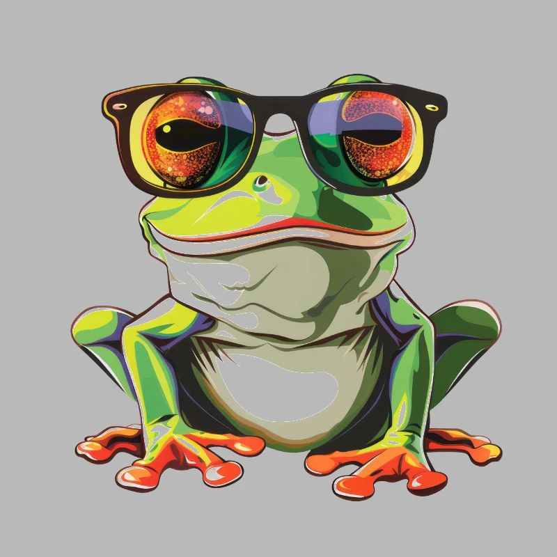 Frog, frogs, sunglasses, summer, gift
