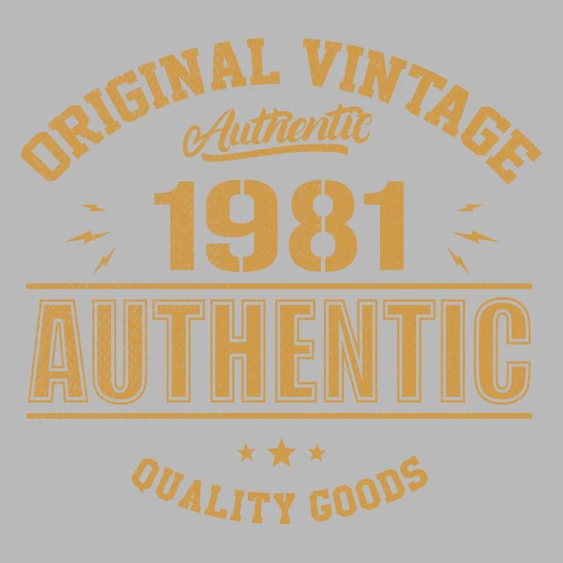 Authentisches 1981 Original 1981 Geburtstagsgeschenk