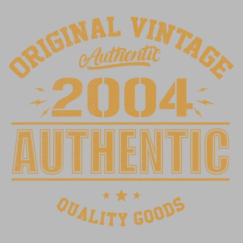 Authentic 2004 Cadeau D'anniversaire Original 2004