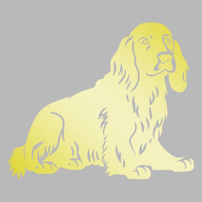 Cocker Spaniel Hund Silhouette