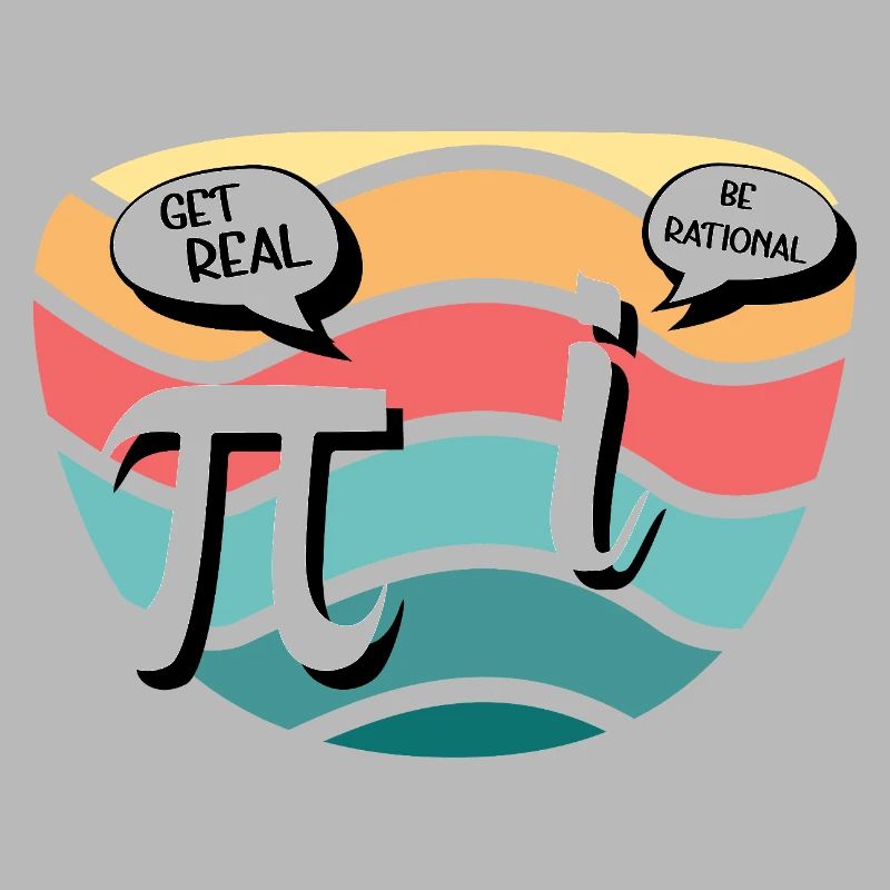 Math Humor Pi vs. Imaginary Number