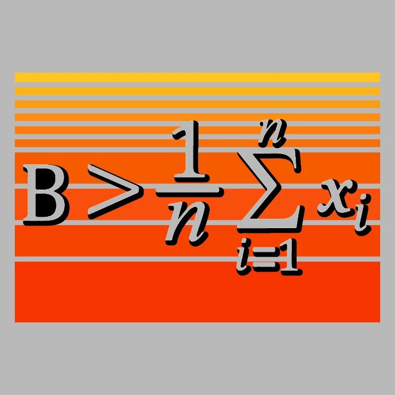 Math Pun – Be Greater Than Average