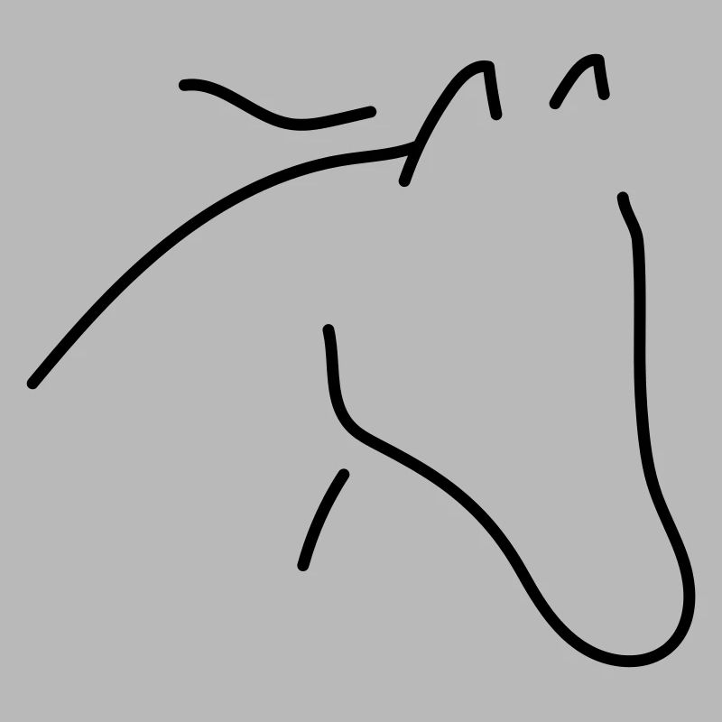 Pferd minimal